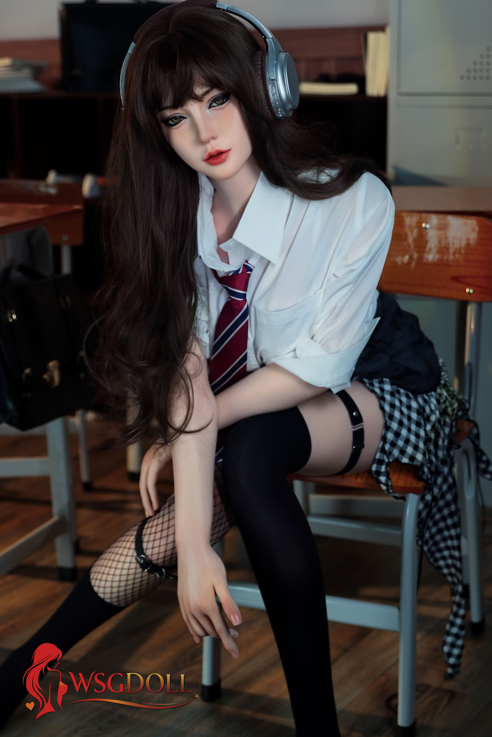 WSG | Yuna -5ft 4/162cm G-Cup Asian-Style Busty Silicone Sex Doll