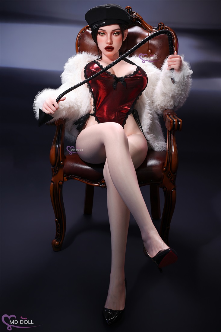 MD Doll | Leona -5ft 3/161cm H-Cup Realistic Skin Texture Silicone Sex Doll, ROS Head M63 