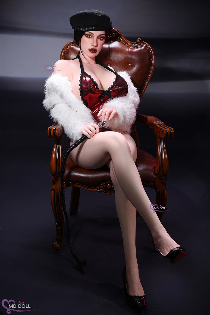 MD Doll | Leona -5ft 3/161cm H-Cup Realistic Skin Texture Silicone Sex Doll, ROS Head M63 