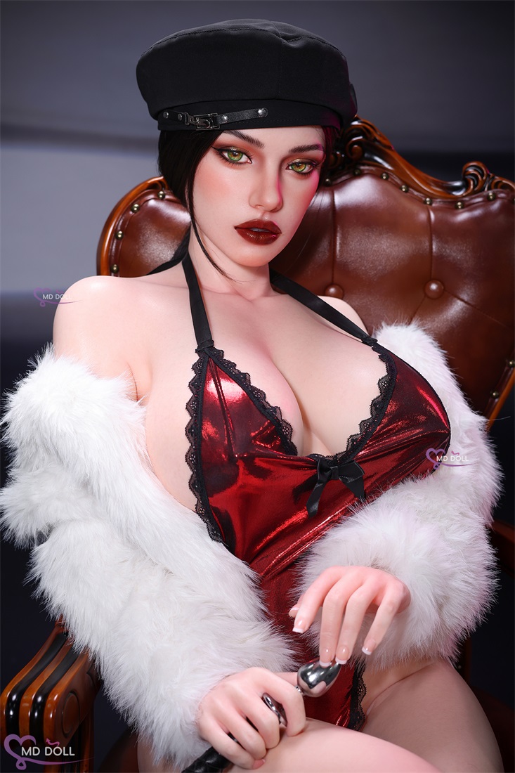 MD Doll | Leona -5ft 3/161cm H-Cup Realistic Skin Texture Silicone Sex Doll, ROS Head M63 