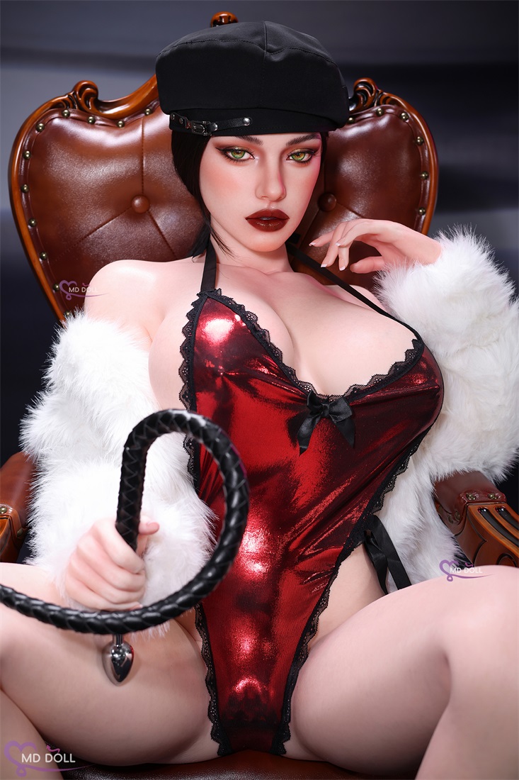 MD Doll | Leona -5ft 3/161cm H-Cup Realistic Skin Texture Silicone Sex Doll, ROS Head M63 
