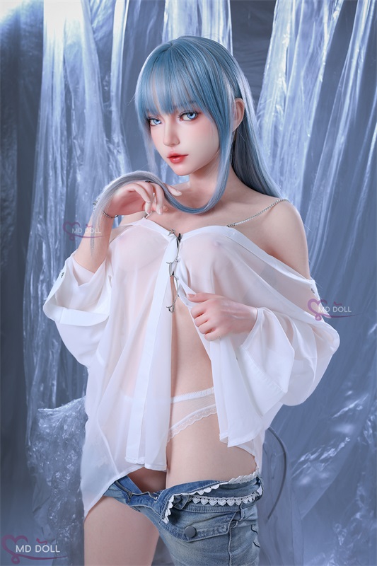 MD Doll | Faye -5ft 3/161cm A-Cup Silicone Sex Doll, ROS Head M64 