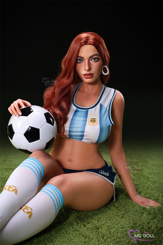 MD Doll | Talia -5ft 5/166cm F-Cup Bronze Silicone Sex Doll, ROS Head M68