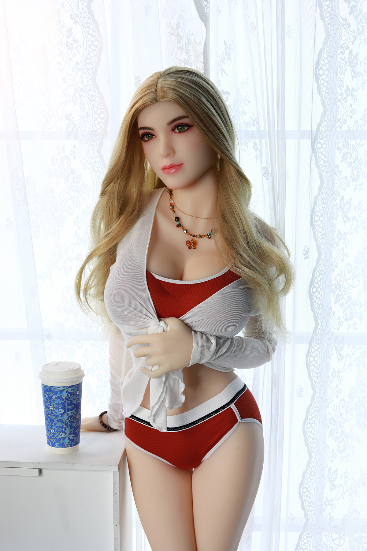 Cosdoll | Emily -5ft 2/158cm Big Breast Blonde TPE Sex Doll (In Stock UK)