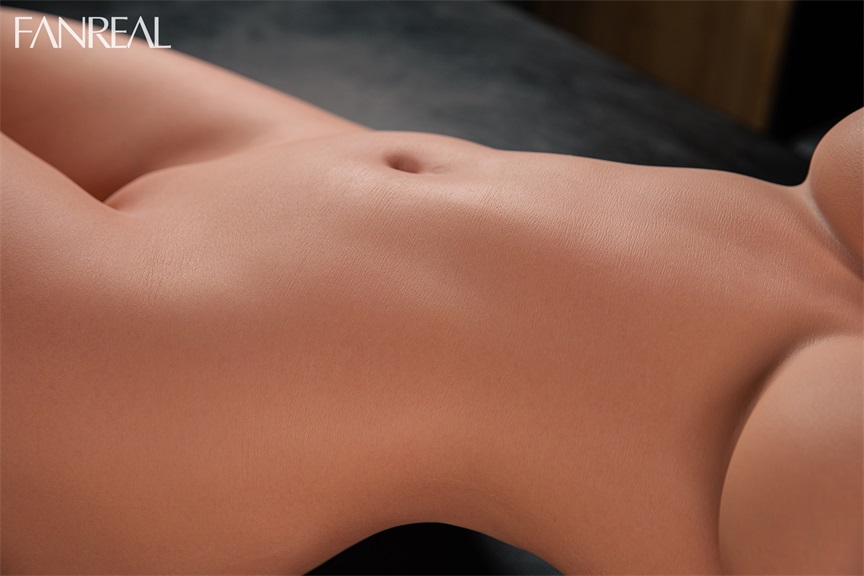 FanReal | Manddy - 3ft 6/111cm ROS F-Cup Real Skin Silicone Torso for Men
