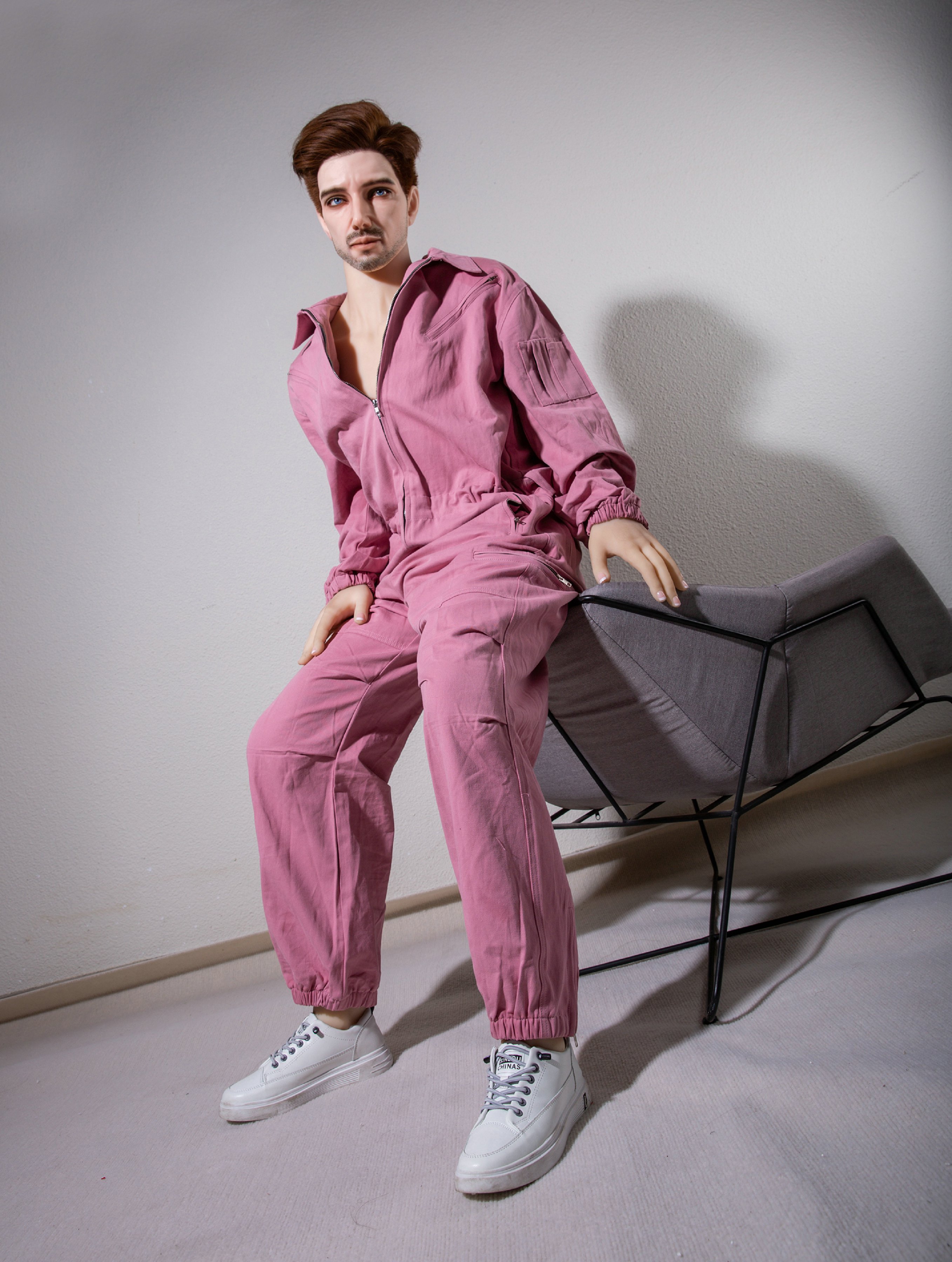 Qita丨 5ft9/175cm Male Silicone Head Sex Doll-Albert