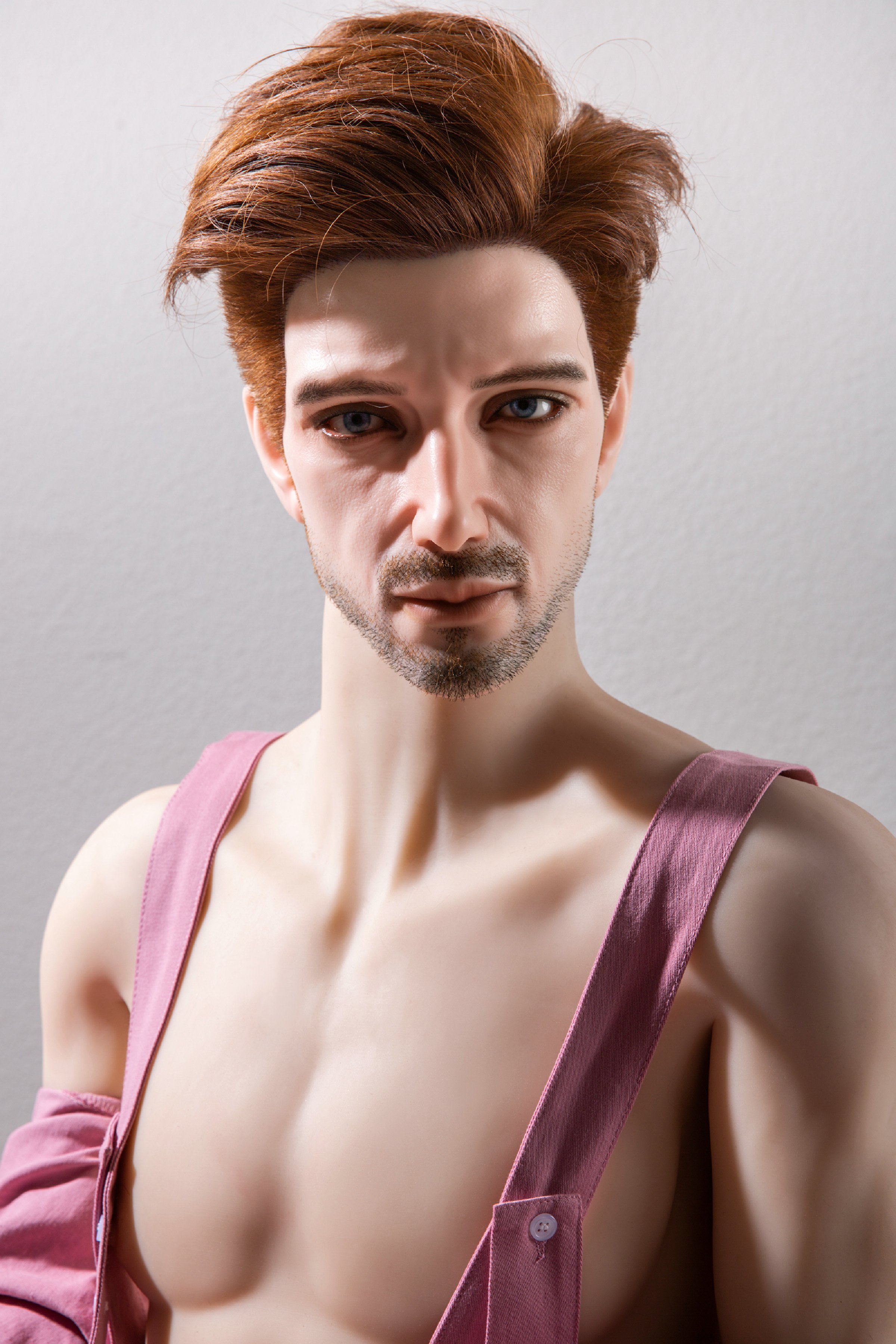 Qita丨 5ft9/175cm Male Silicone Head Sex Doll-Albert