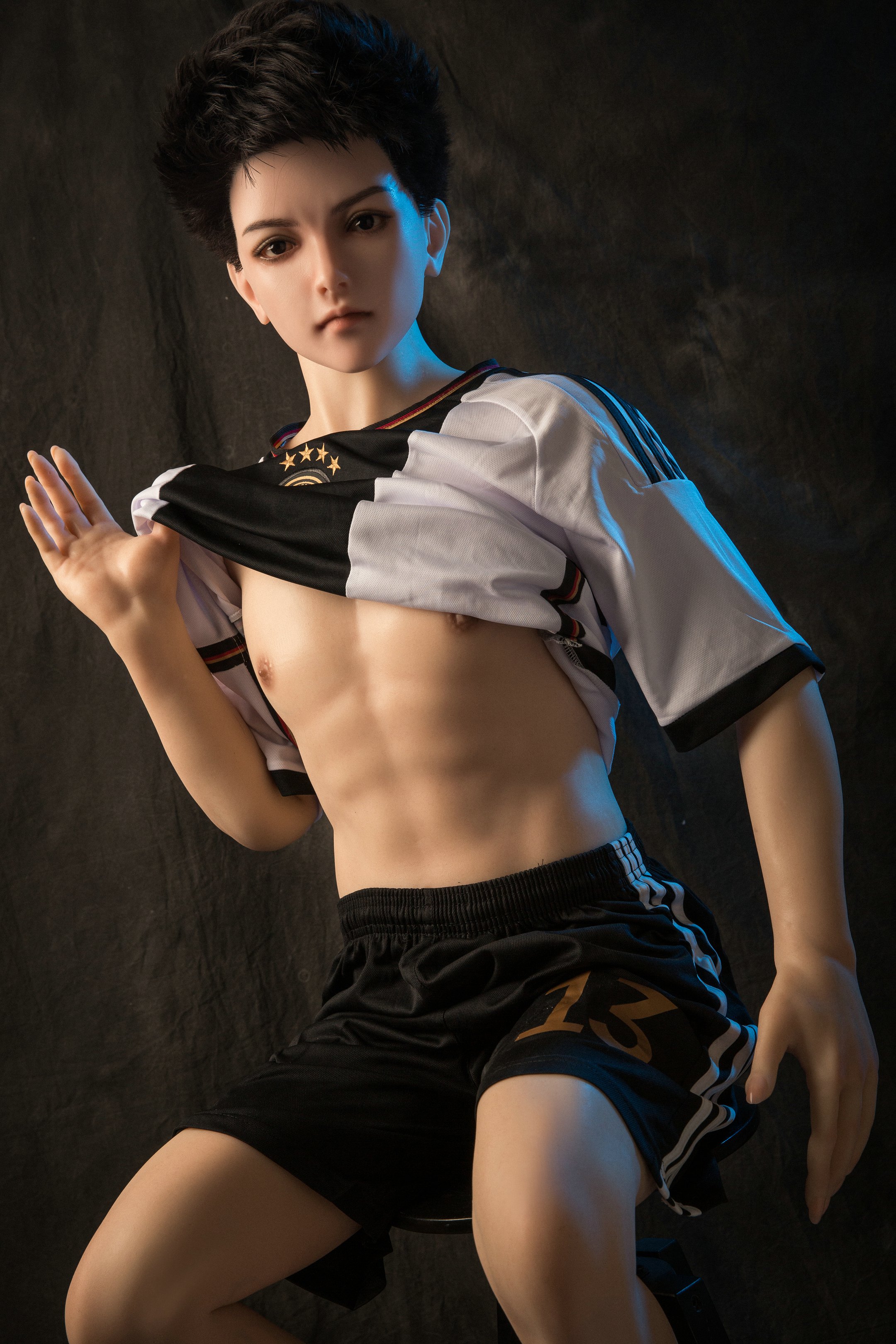 Qita丨 5ft5/165cm S2 Male Silicone Head Sex Doll-Qing