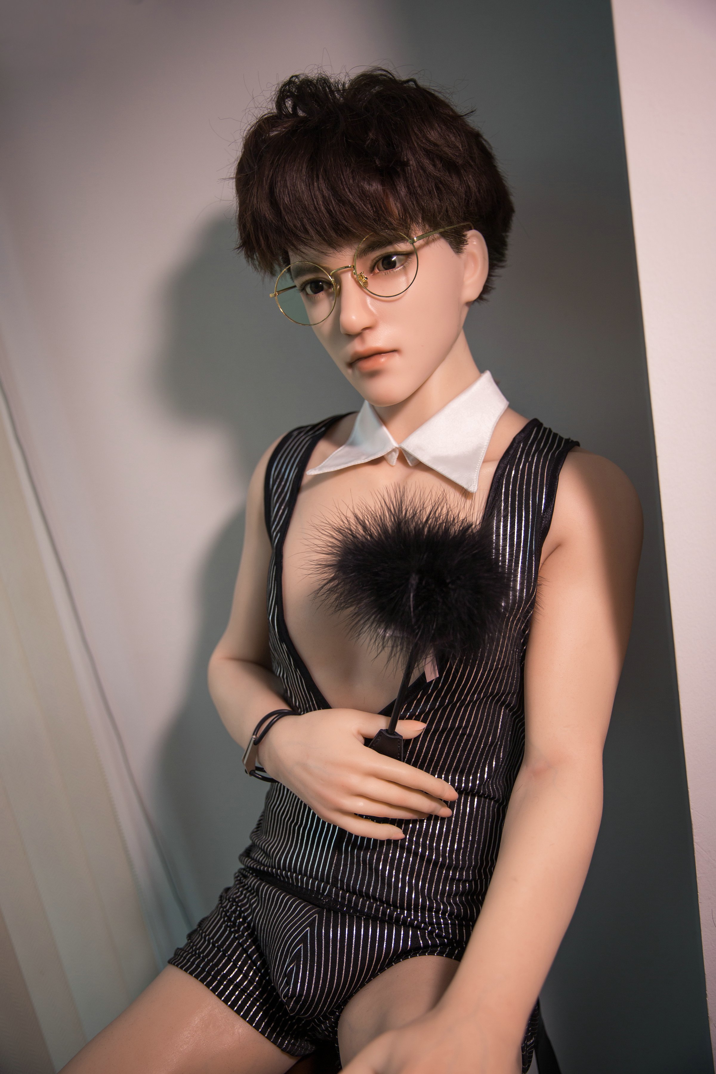 Qita丨 5ft5/165cm Male Silicone Head Sex Doll- Sean