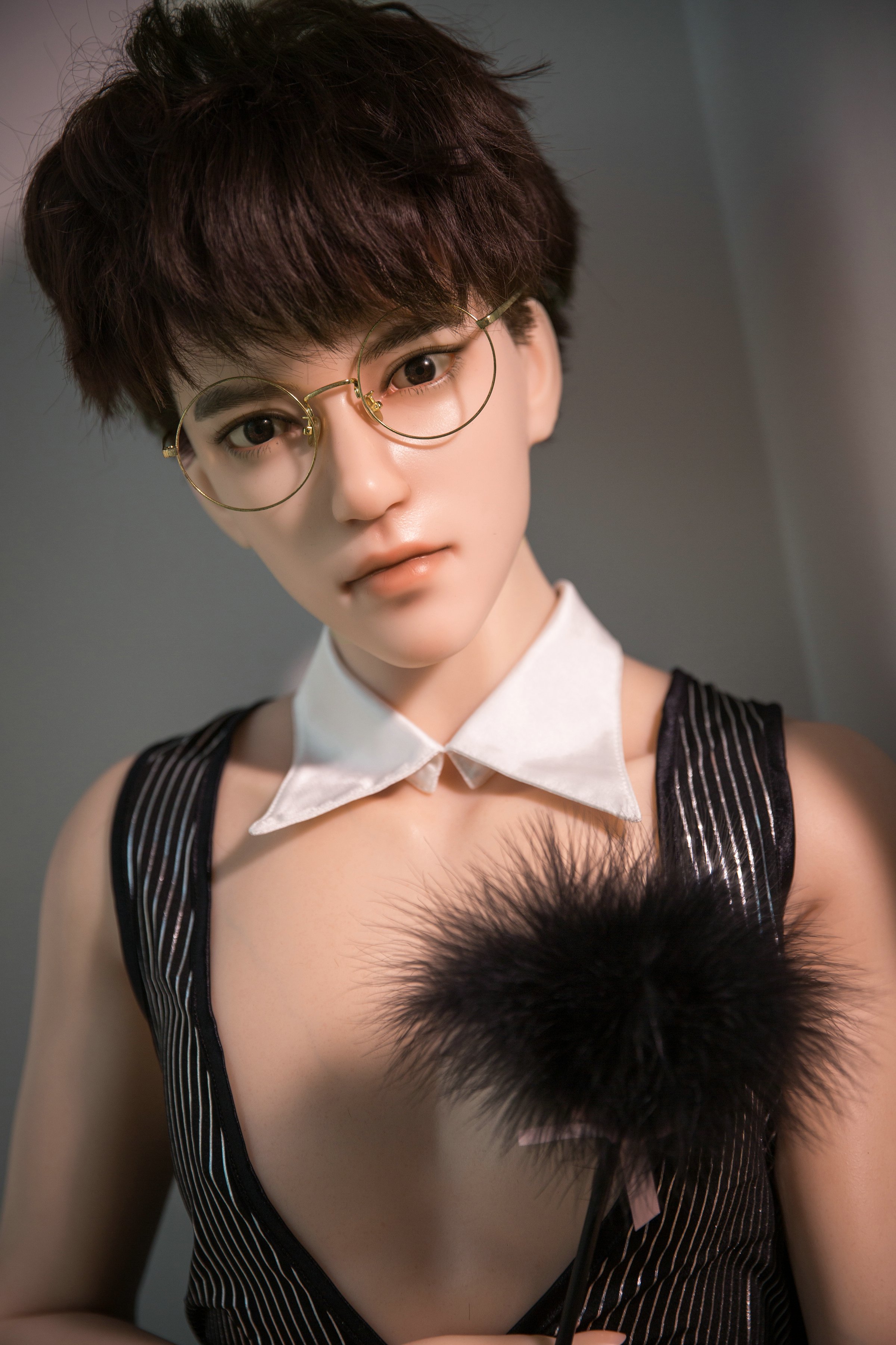 Qita丨 5ft5/165cm Male Silicone Head Sex Doll- Sean