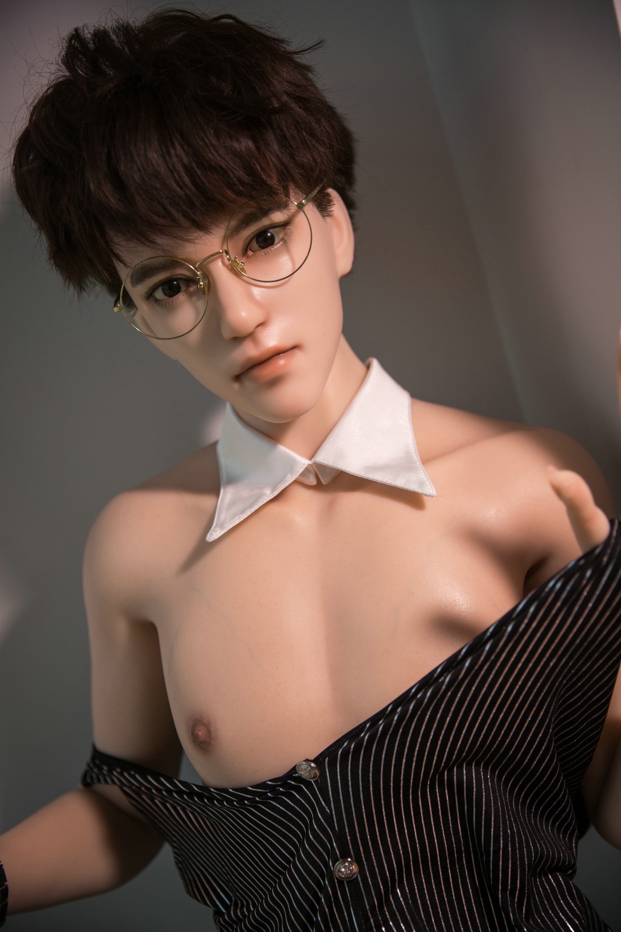 Qita丨 5ft5/165cm Male Silicone Head Sex Doll- Sean