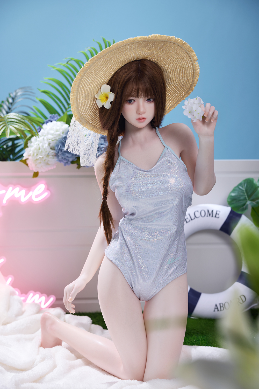 JX Doll | Lily - 5ft /150cm C-Cup Silicone Head Sex Doll