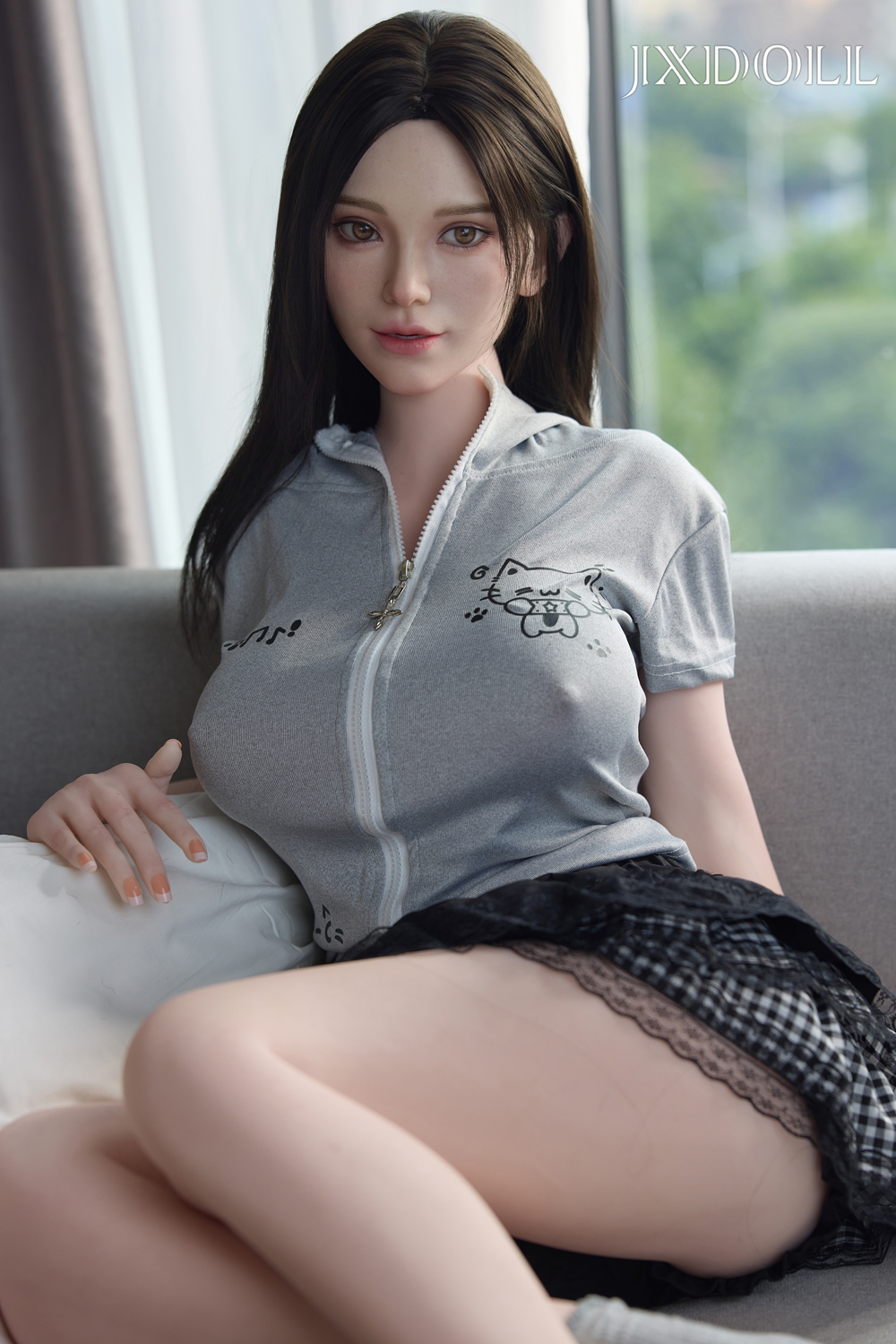 JX Doll | Emma -5ft 3/160cm D-Cup ROS Head Silicone Sex Doll