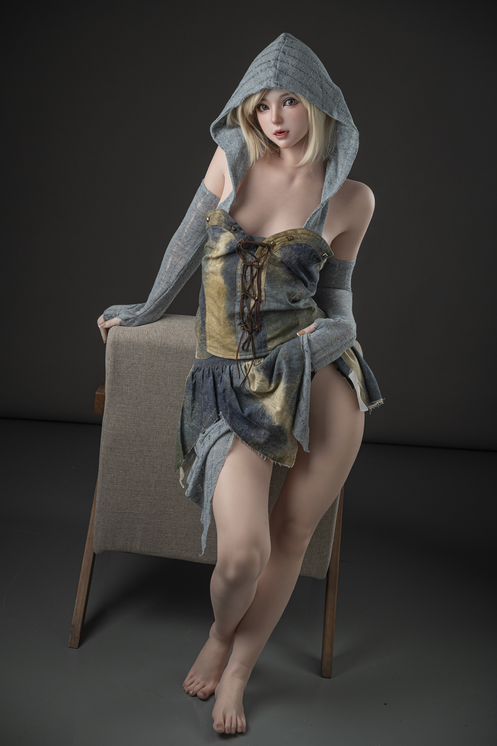 JX Doll | Elara - 5ft3/160cm B-Cup ROS Head Silicone Sex Doll #M13 