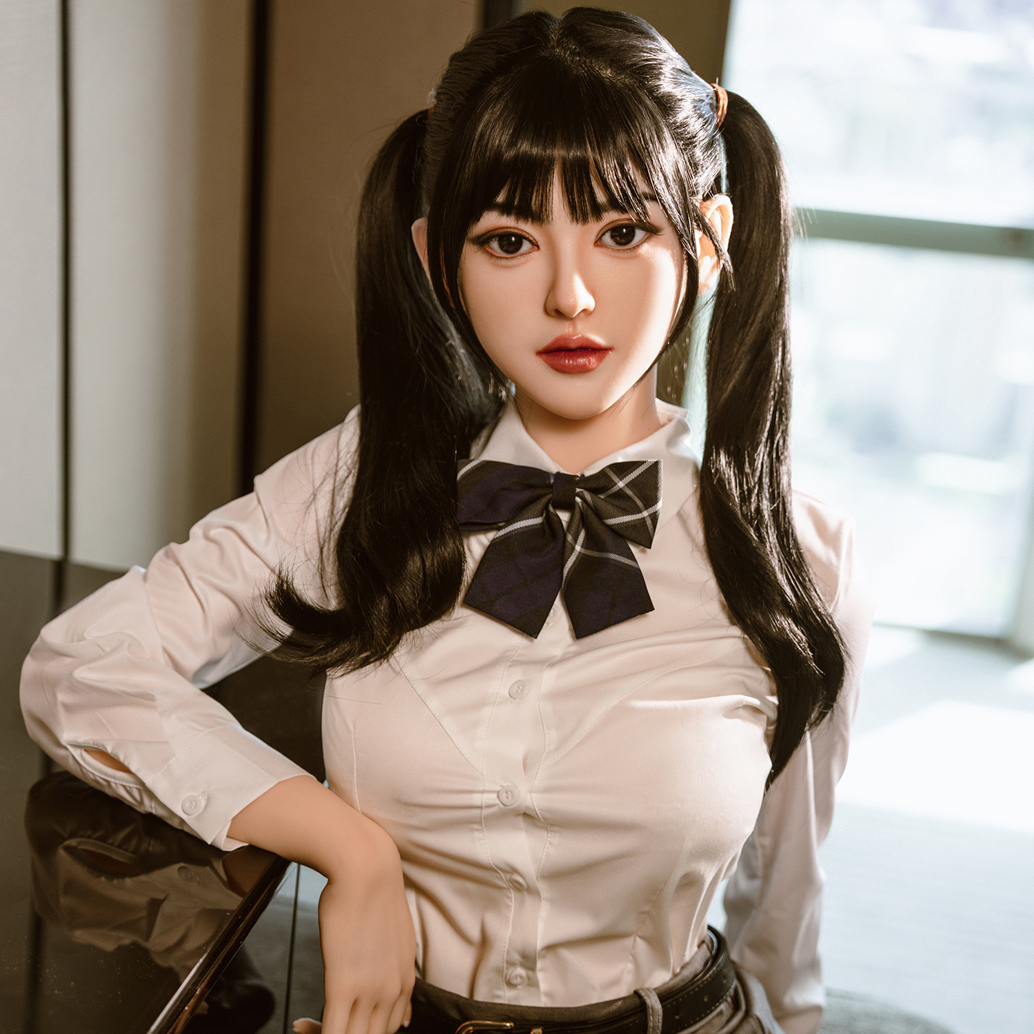 Bailey - 160cm/5ft3 C-cup Asian Silicone Head Sex Doll