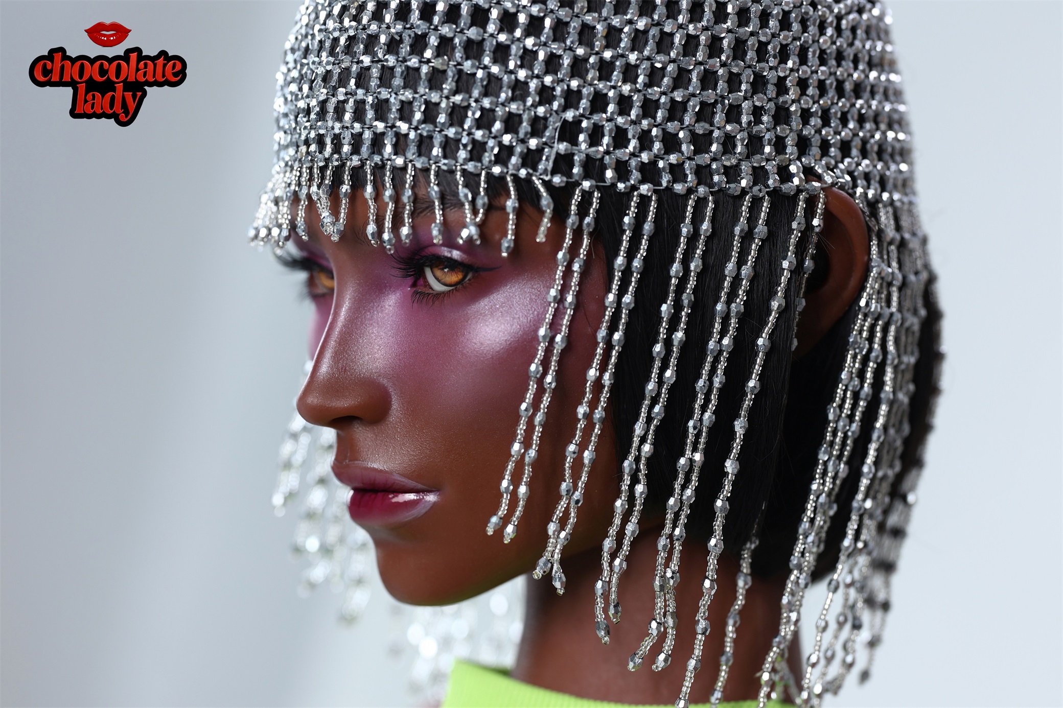 Chocolate Lady | Nova- 4ft7/145cm D Cup Black/Ebony Silicone Sex Doll