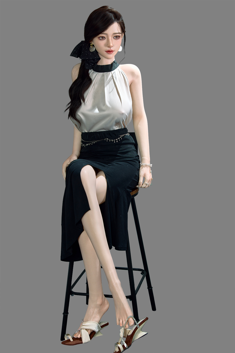 Starpery | Asuka Eva -5ft 7/171cm D-Cup Asian-Style Silicone Sex Doll