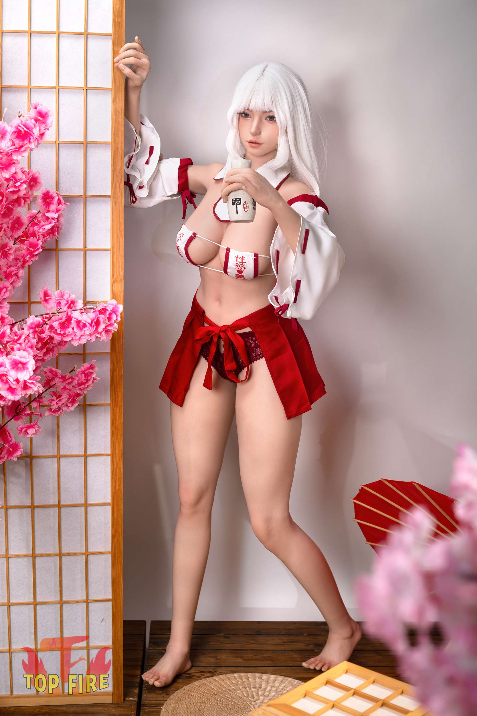 Top Fire | Yuki -Ultra Light 5ft 3/163cm Asian-Style Silicone Sex Doll, T71