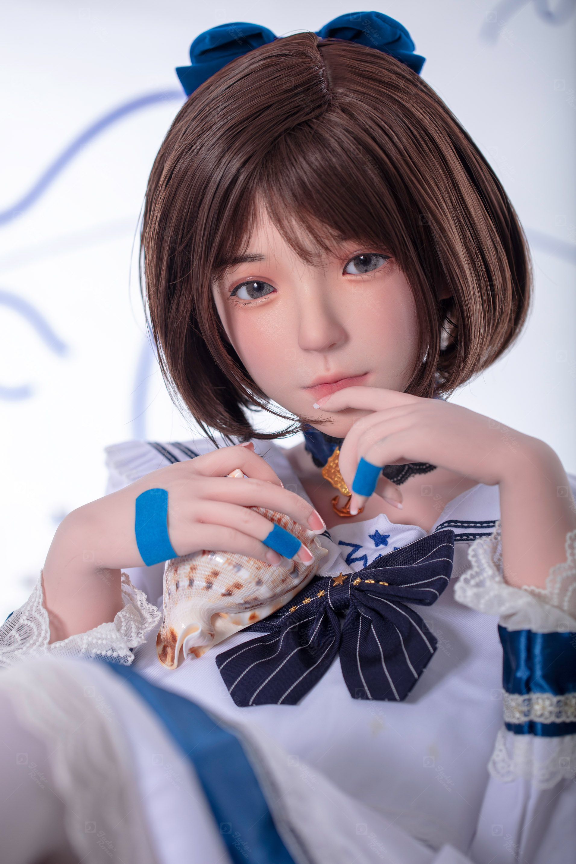 JR | Emi - 4Ft 10(148cm) Listen Conch Girl Silicone Sex Doll