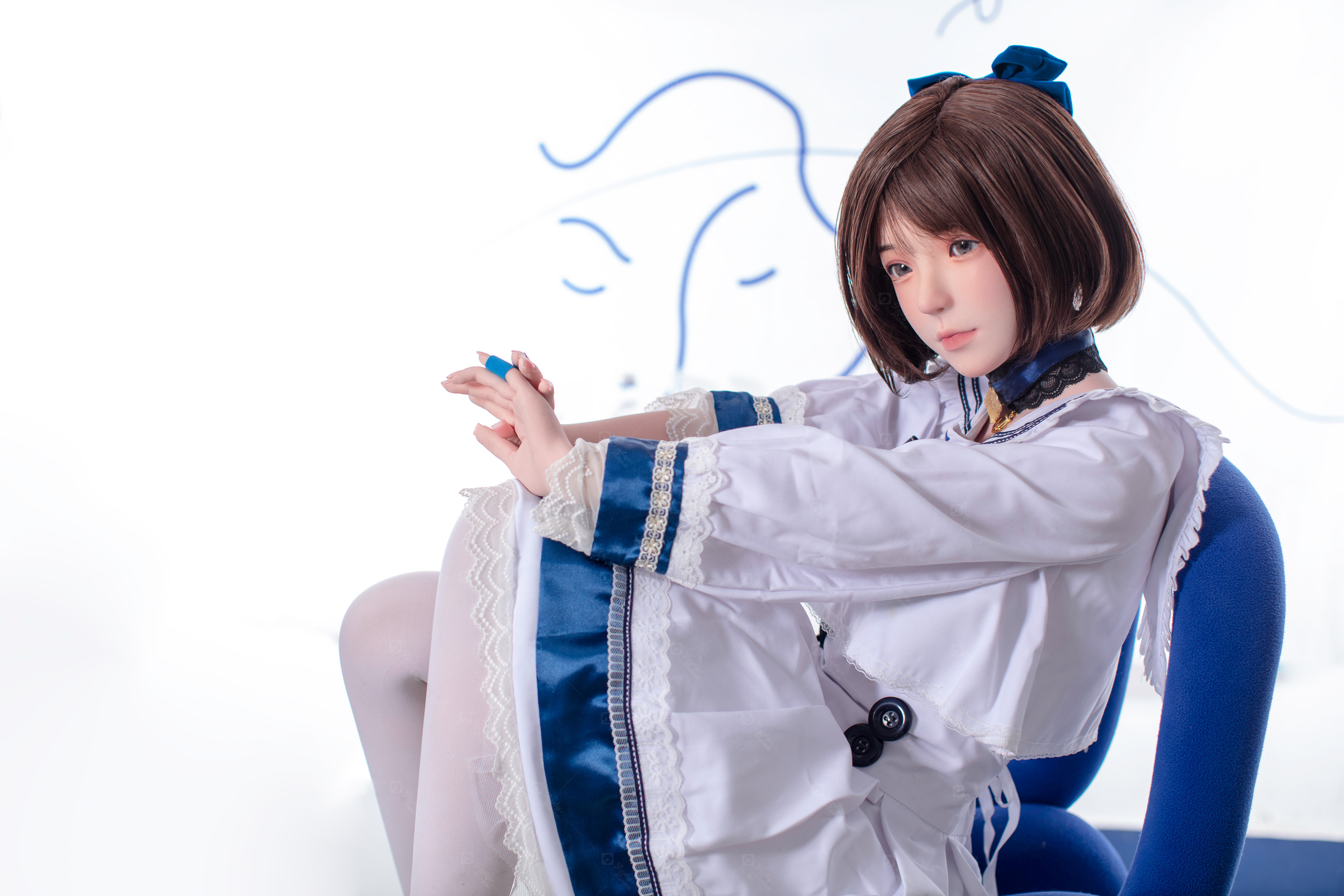 JR | Emi - 4Ft 10(148cm) Listen Conch Girl Silicone Sex Doll