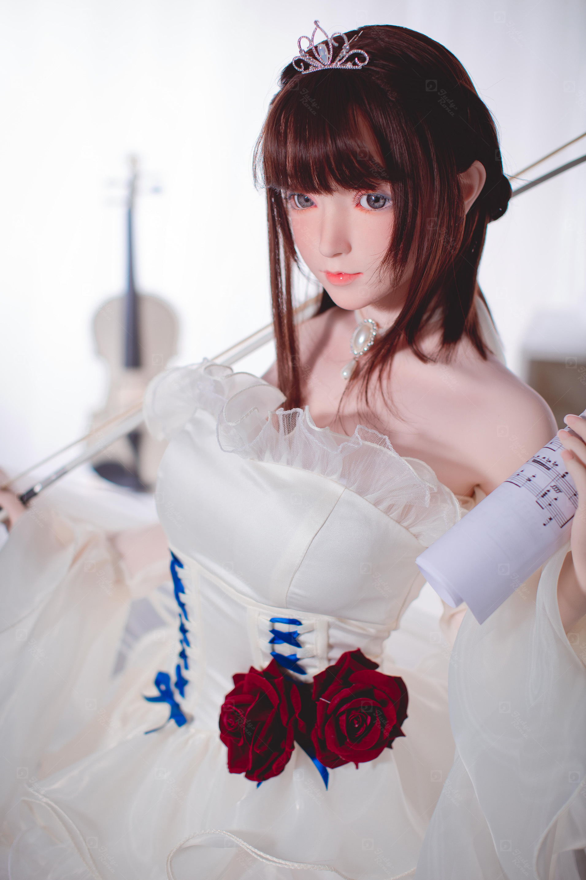 JR | Yuki - 4Ft 10(148cm) Wedding Dress Girl Silicone Sex Doll