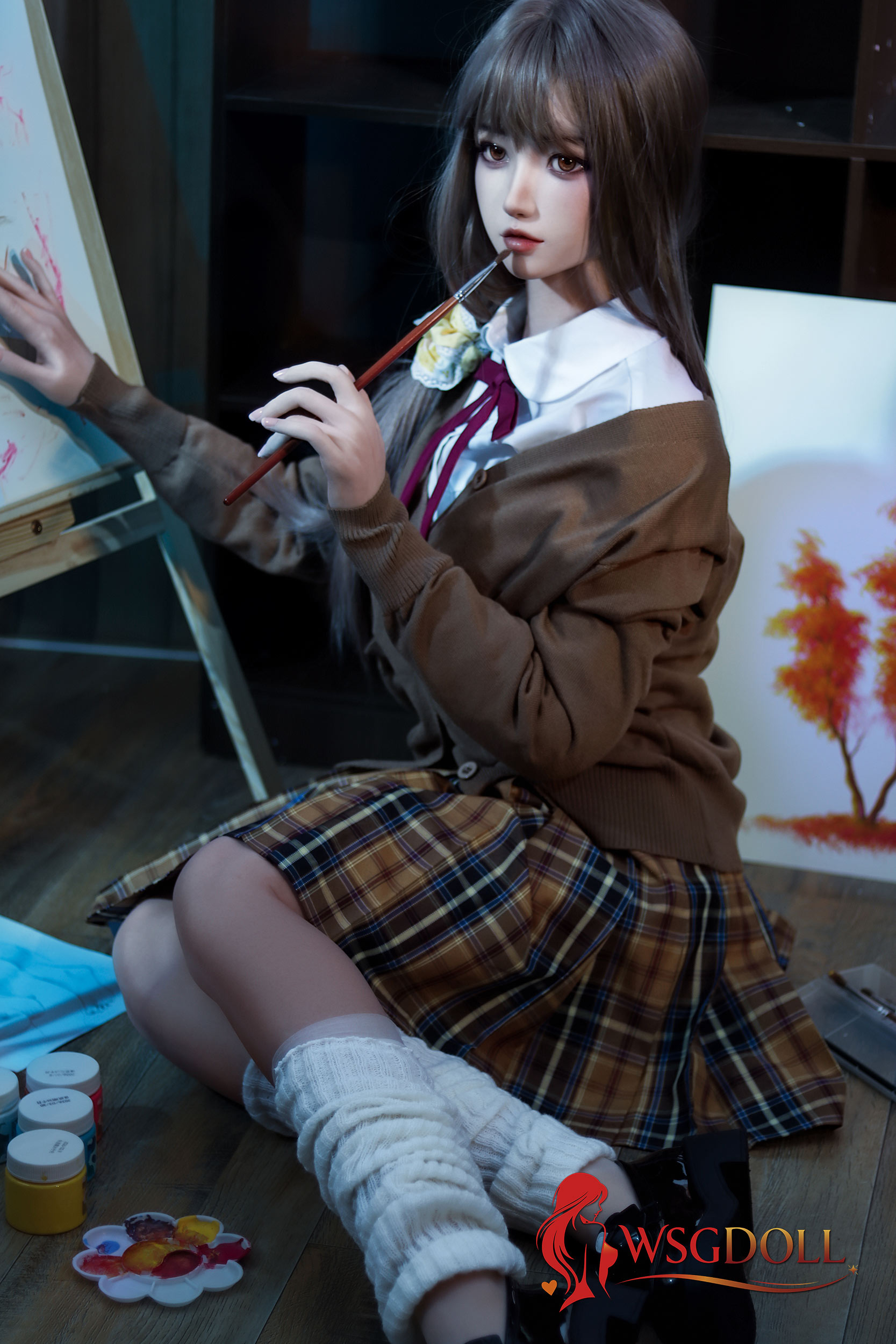 WSG | Nina -5ft 5/165cm C-Cup Asian-Style Realistic Silicone Sex Doll