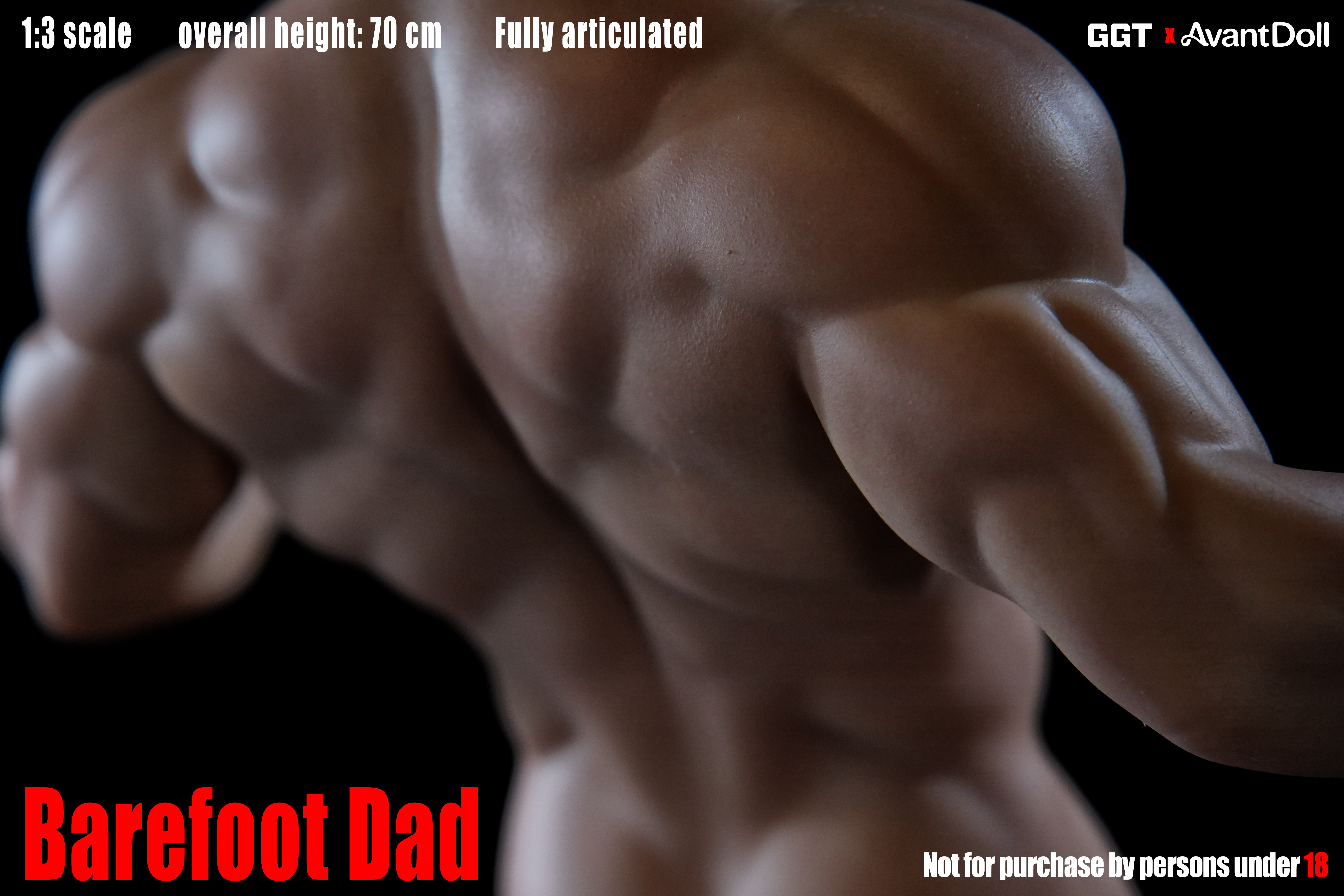 Avant Doll Hottie Series | Silicone 12kg/26.46lbs Sex DollDoll - Nolan