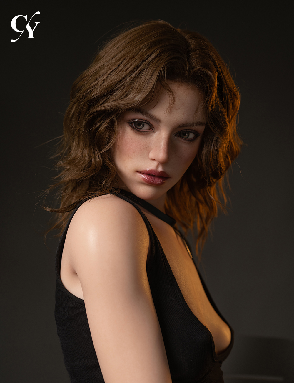 TOP-CY Doll | 5ft 8/172cm A-Cup ROS Silicone Head Sex Doll -Isabella 3