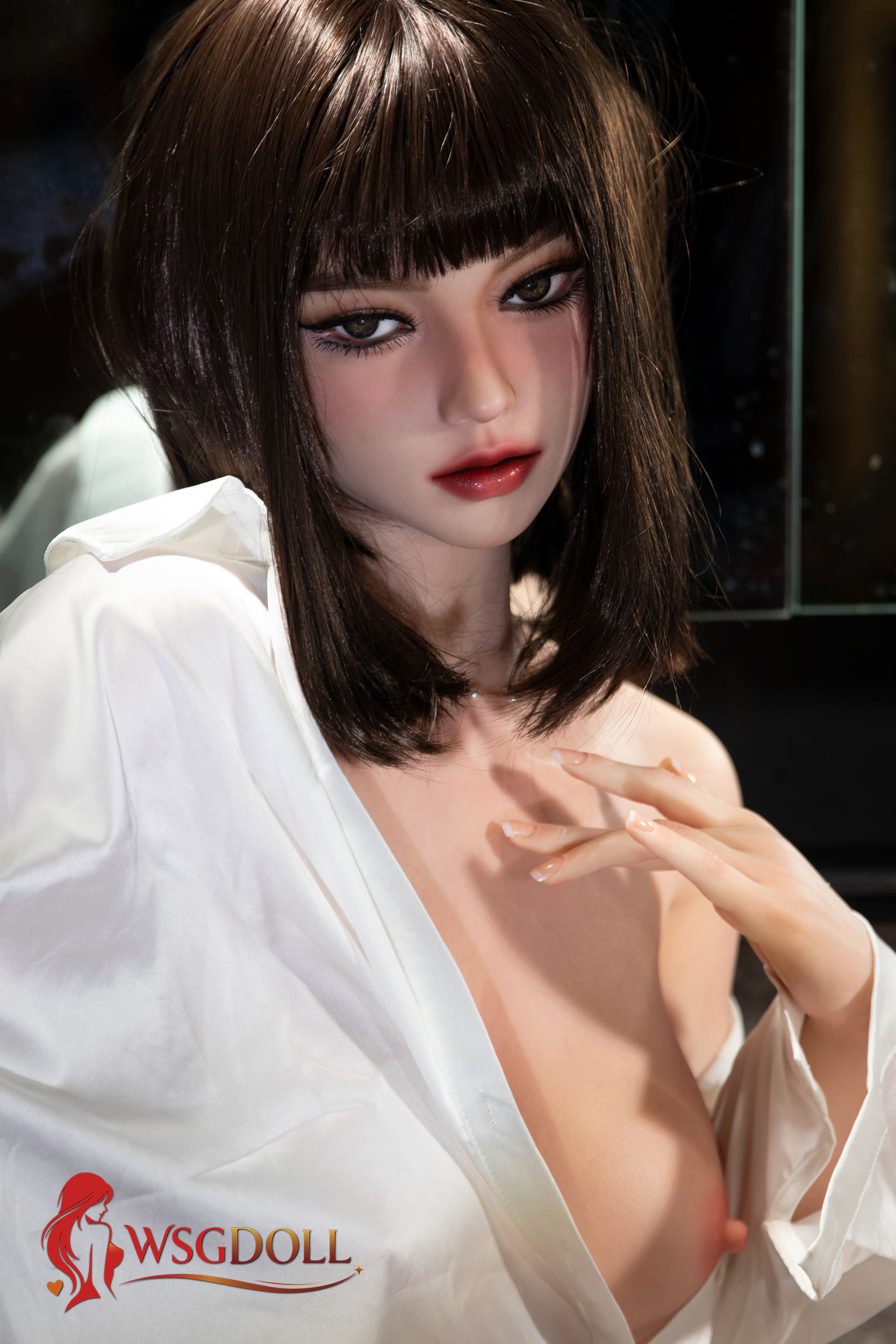WSG | Raina -5ft 4/162cm G-Cup Asian-Style Busty Silicone Sex Doll