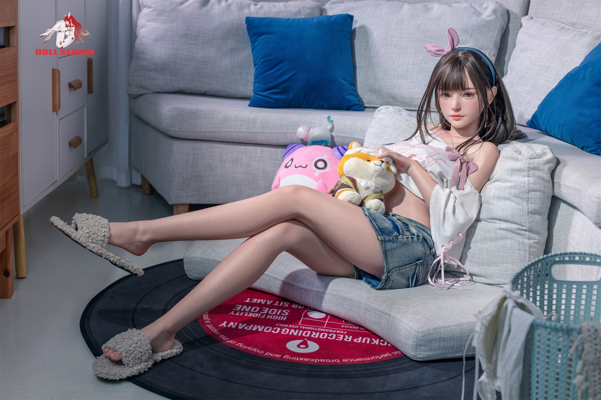 Doll Senior | Miye#2 -4ft8/148cmD Cup Silicone ROS Head Sex Doll