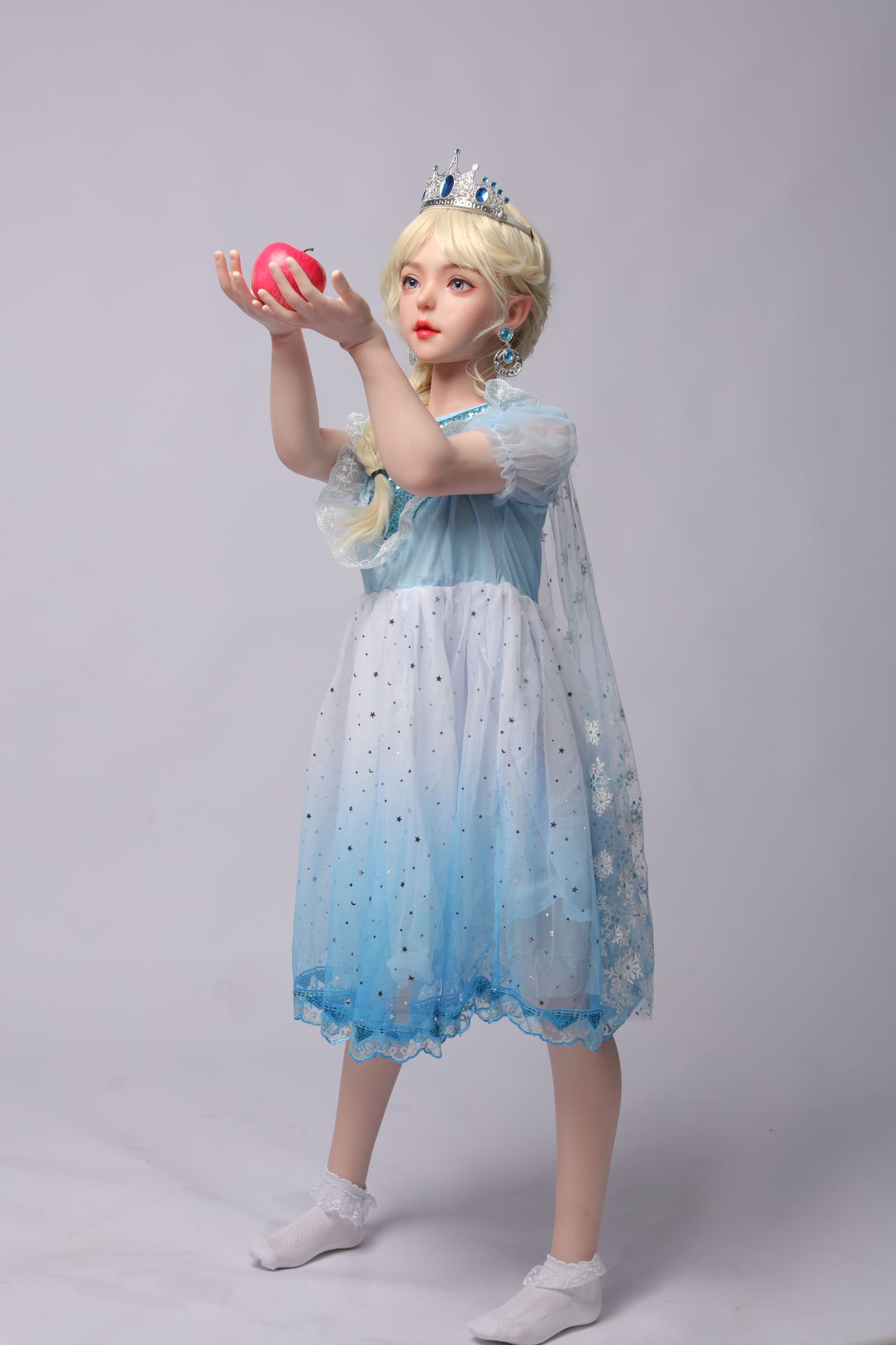 JX Doll丨Snow - A Cup Anime Cosplay Silicone head Sex Doll (In Stock US)