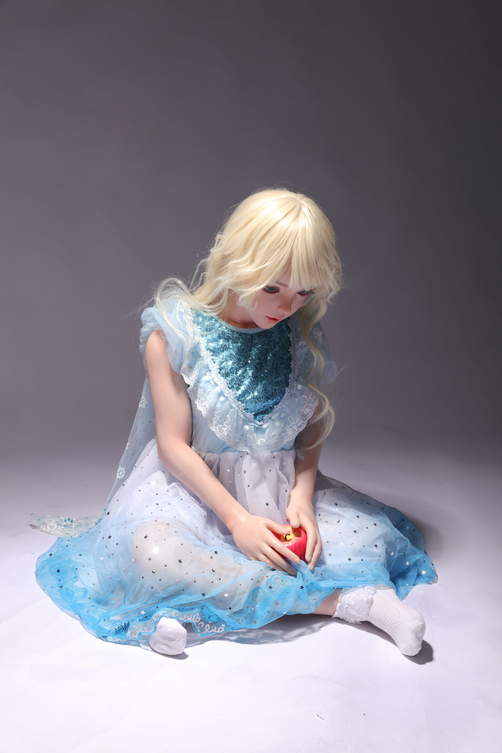 JX Doll丨Snow - A Cup Anime Cosplay Silicone head Sex Doll (In Stock US)