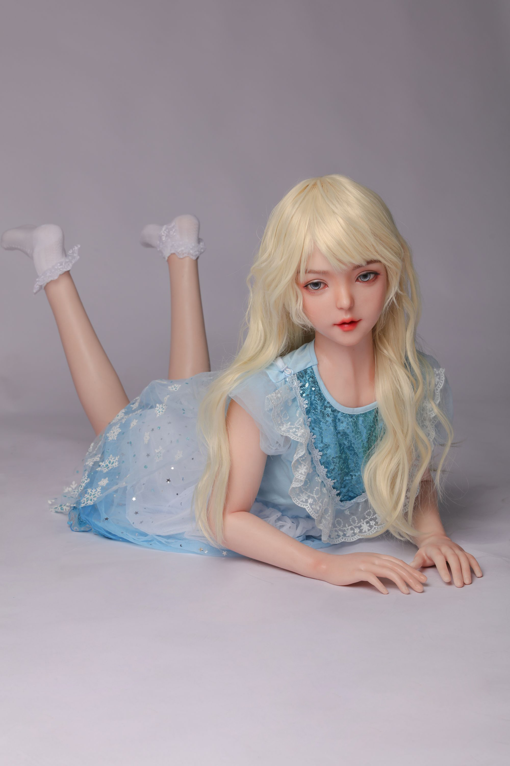JX Doll丨Snow - A Cup Anime Cosplay Silicone head Sex Doll (In Stock US)