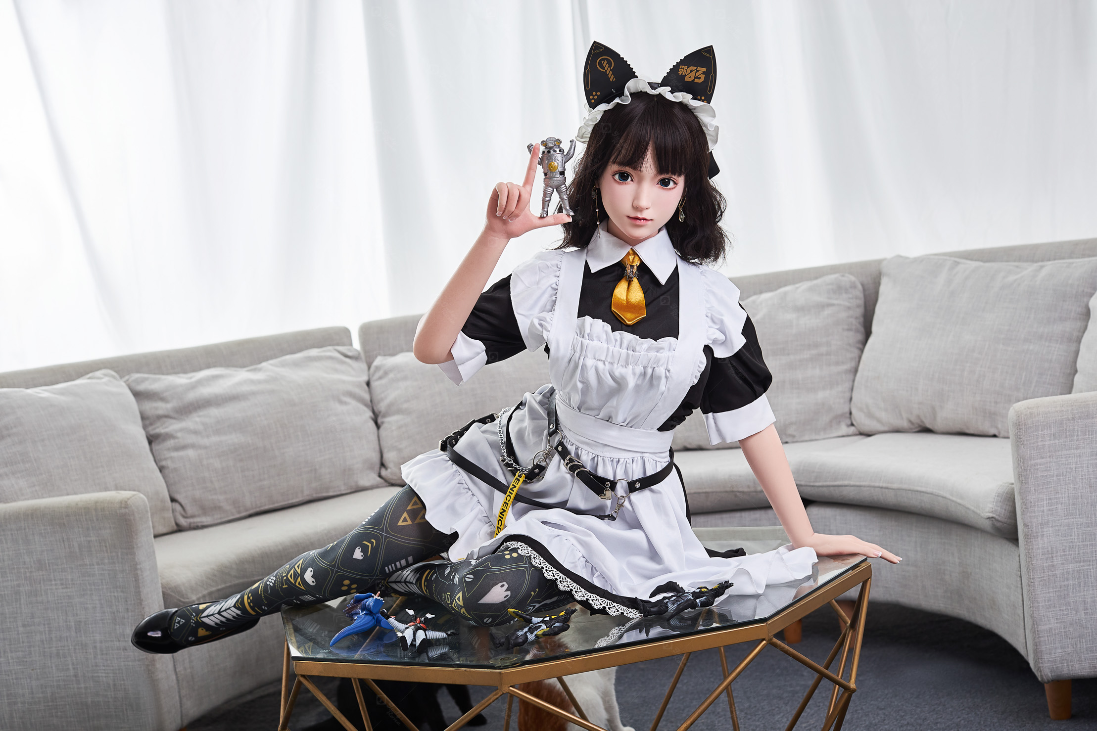 JR | Yui - 4Ft 10(148cm) Japanese Maid Silicone Sex Doll