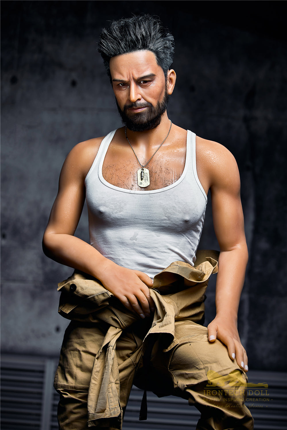 IronTech Male Doll 175cm. (5'9") Silicone Head #M2-First Love Doll