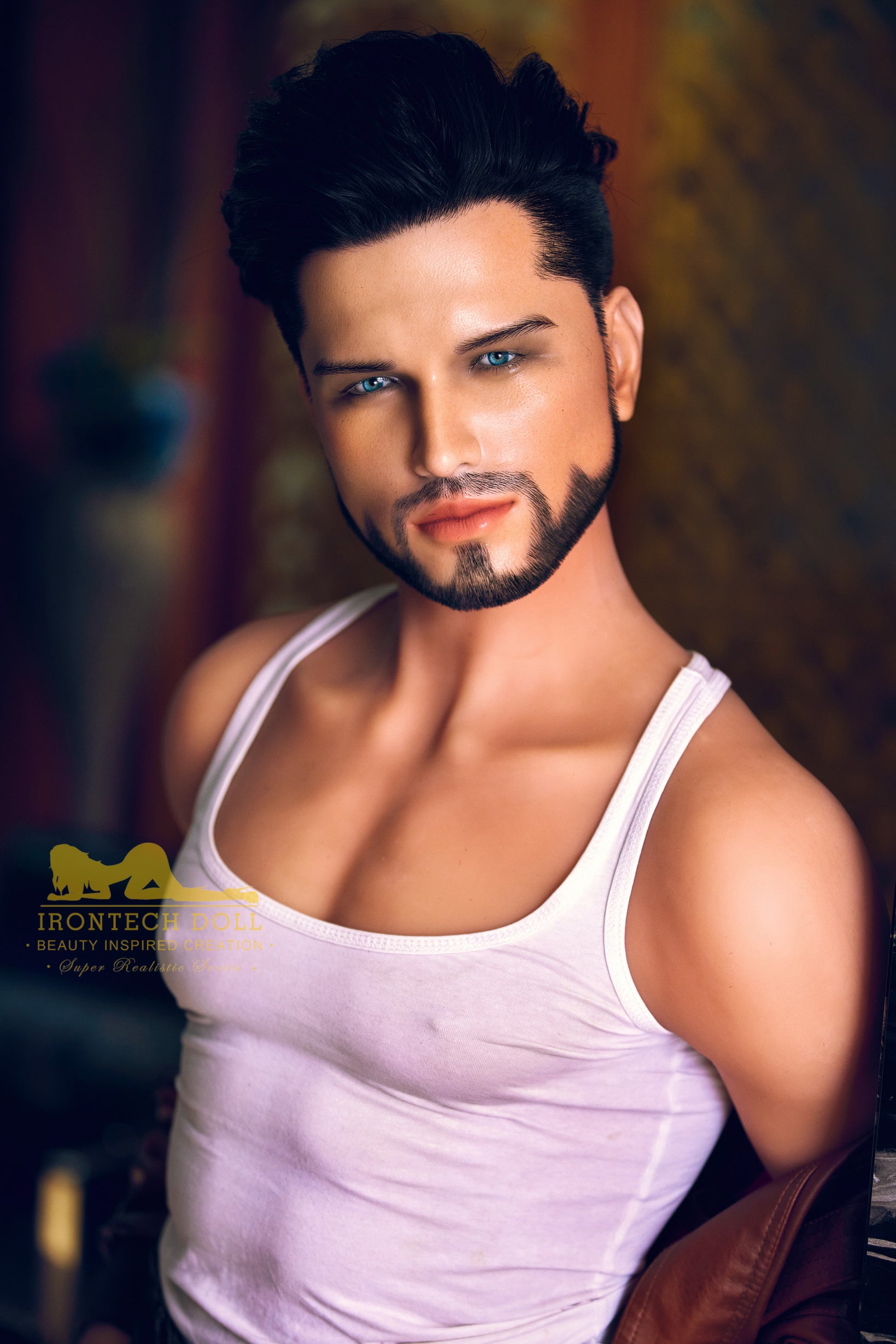 IronTech | Kev - 5Ft 4/162cm Male Sex Doll With Silicone Head-First Love Doll