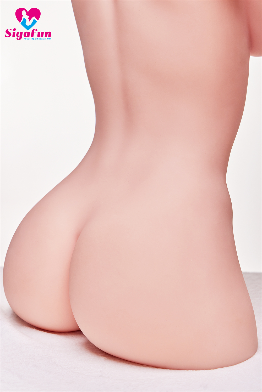 Sigafun丨 44LB Big breast silicone Torso Sex Doll -Akiko