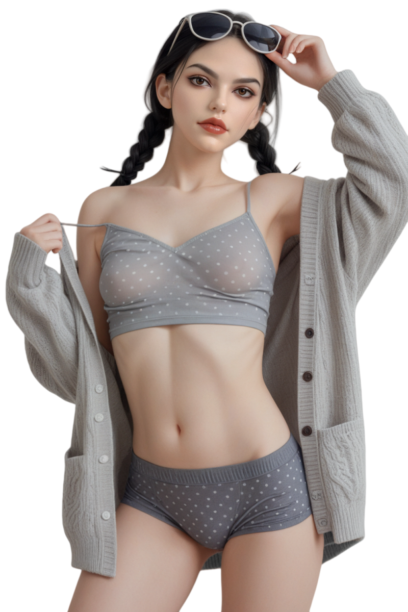 Opal - 5Ft 2 /159cm Silicone Head Sex Doll with braided hair