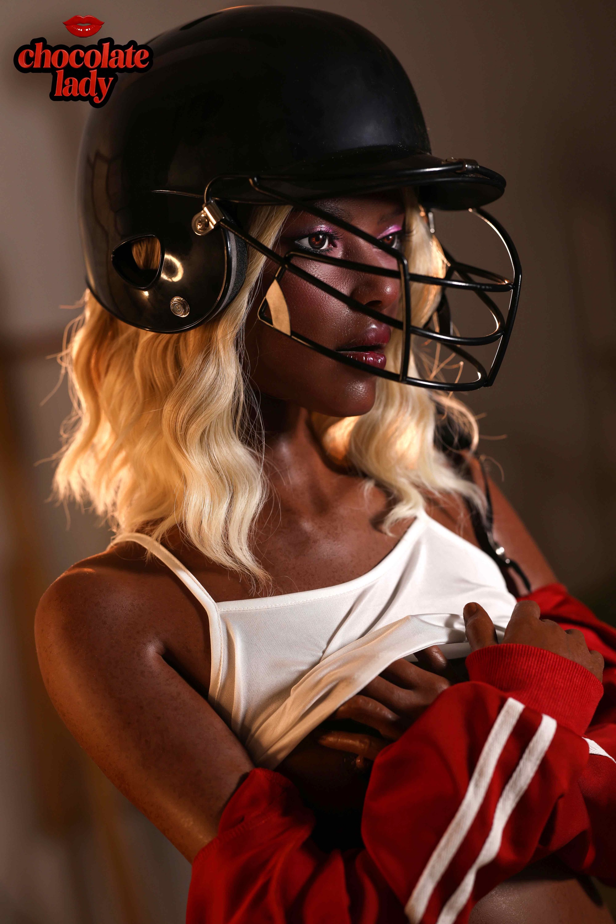 Chocolate Lady | Kelly- 5ft1/156cm AA Cup Black/Ebony Silicone Sex Doll