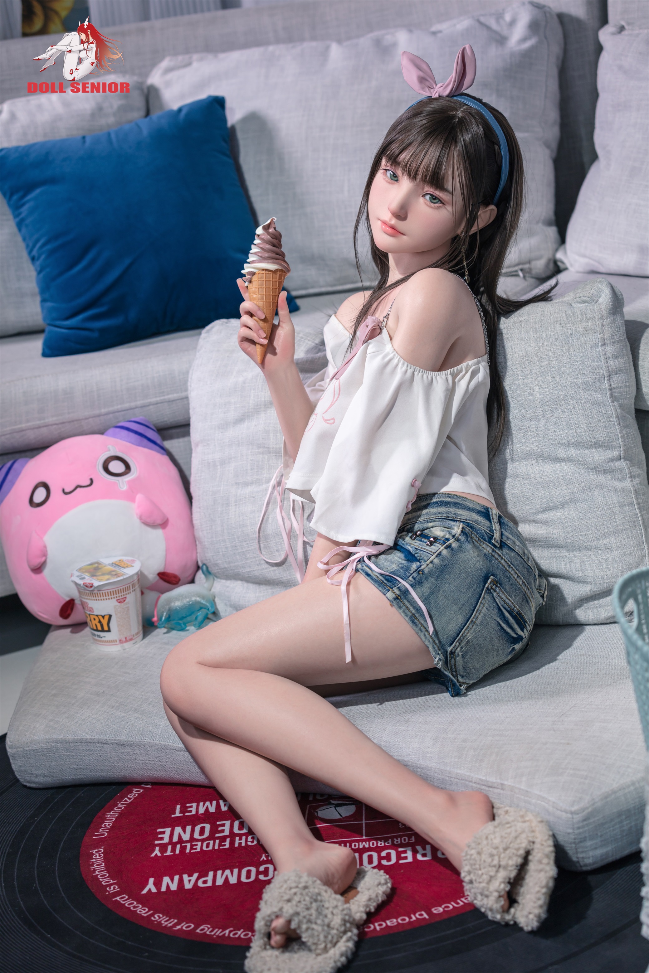 Doll Senior | Miye#2 -4ft8/148cmD Cup Silicone ROS Head Sex Doll