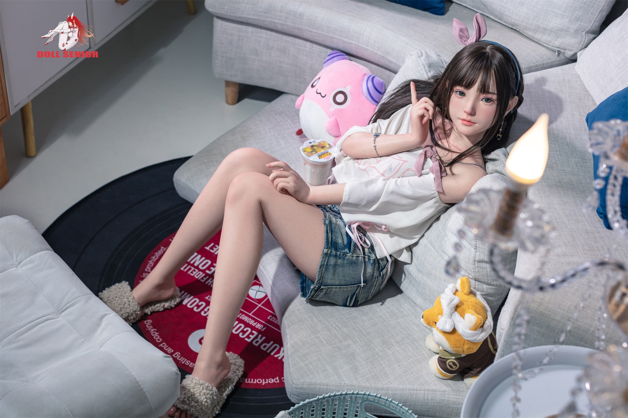 Doll Senior | Miye#2 -4ft8/148cmD Cup Silicone ROS Head Sex Doll