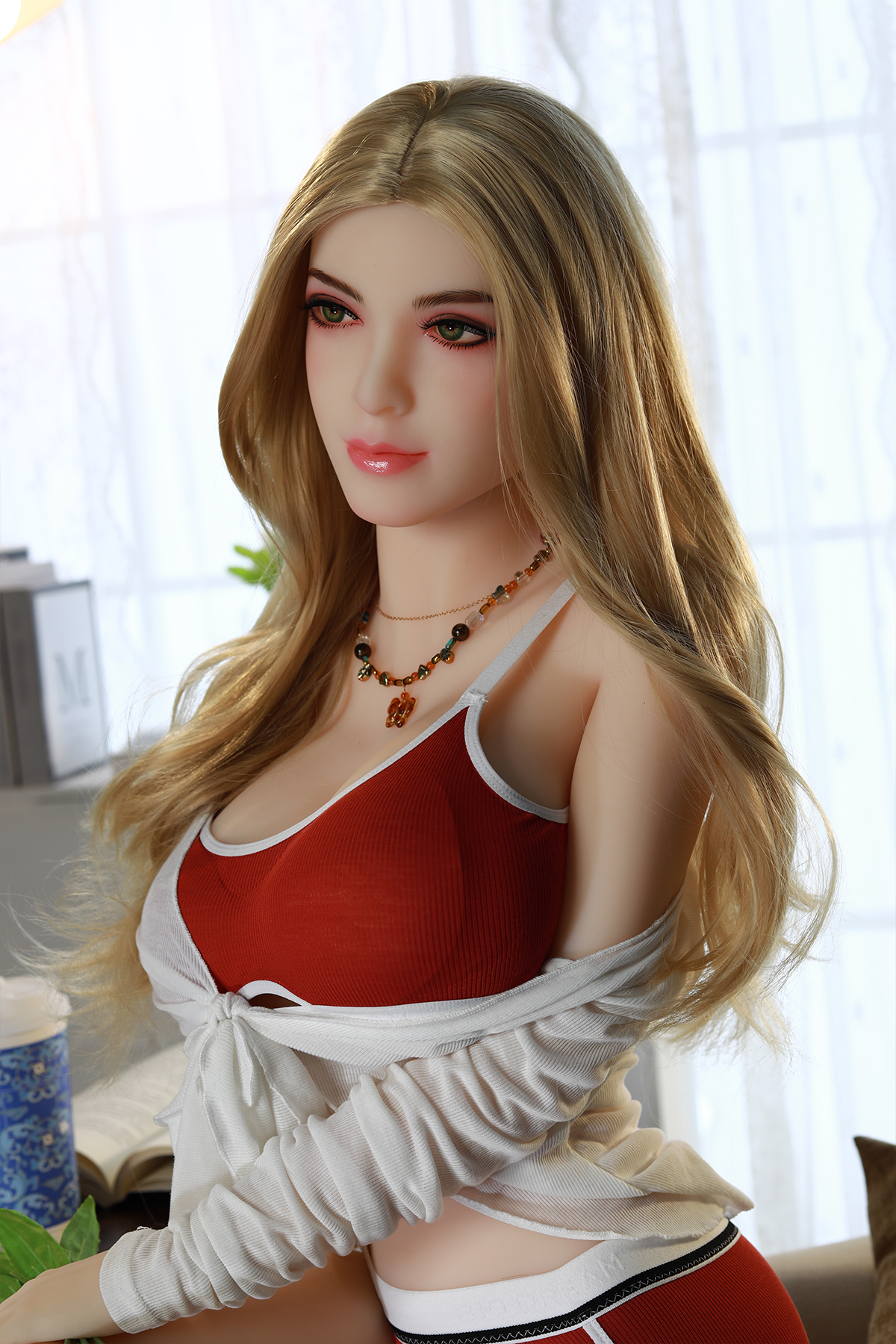 Cosdoll | Emily -5ft 2/158cm Big Breast Blonde TPE Sex Doll (In Stock UK)