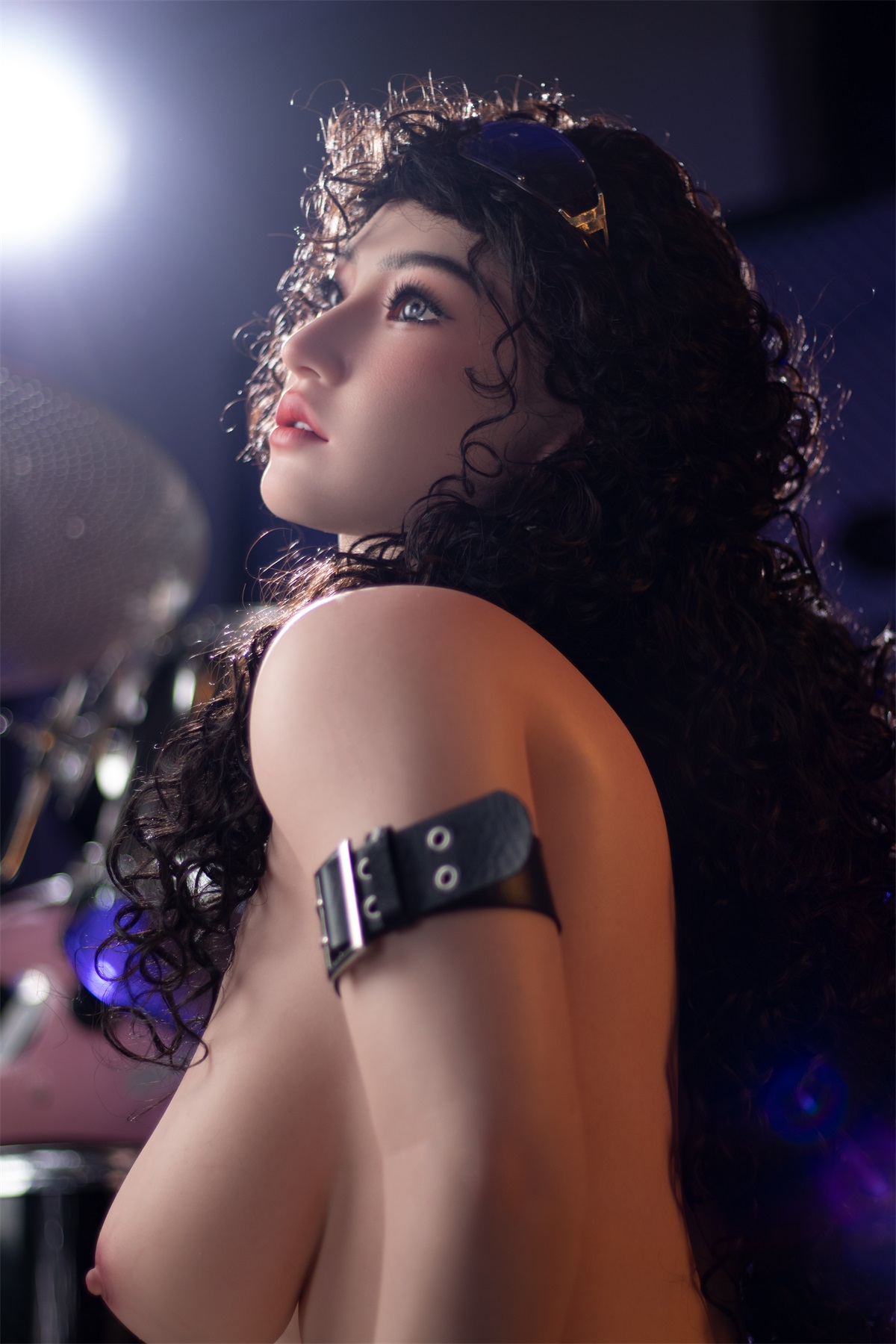 Orange In丨Stevie -5ft 3/160cm Edgy Biker Style Movable Jaw Silicone Sex Doll