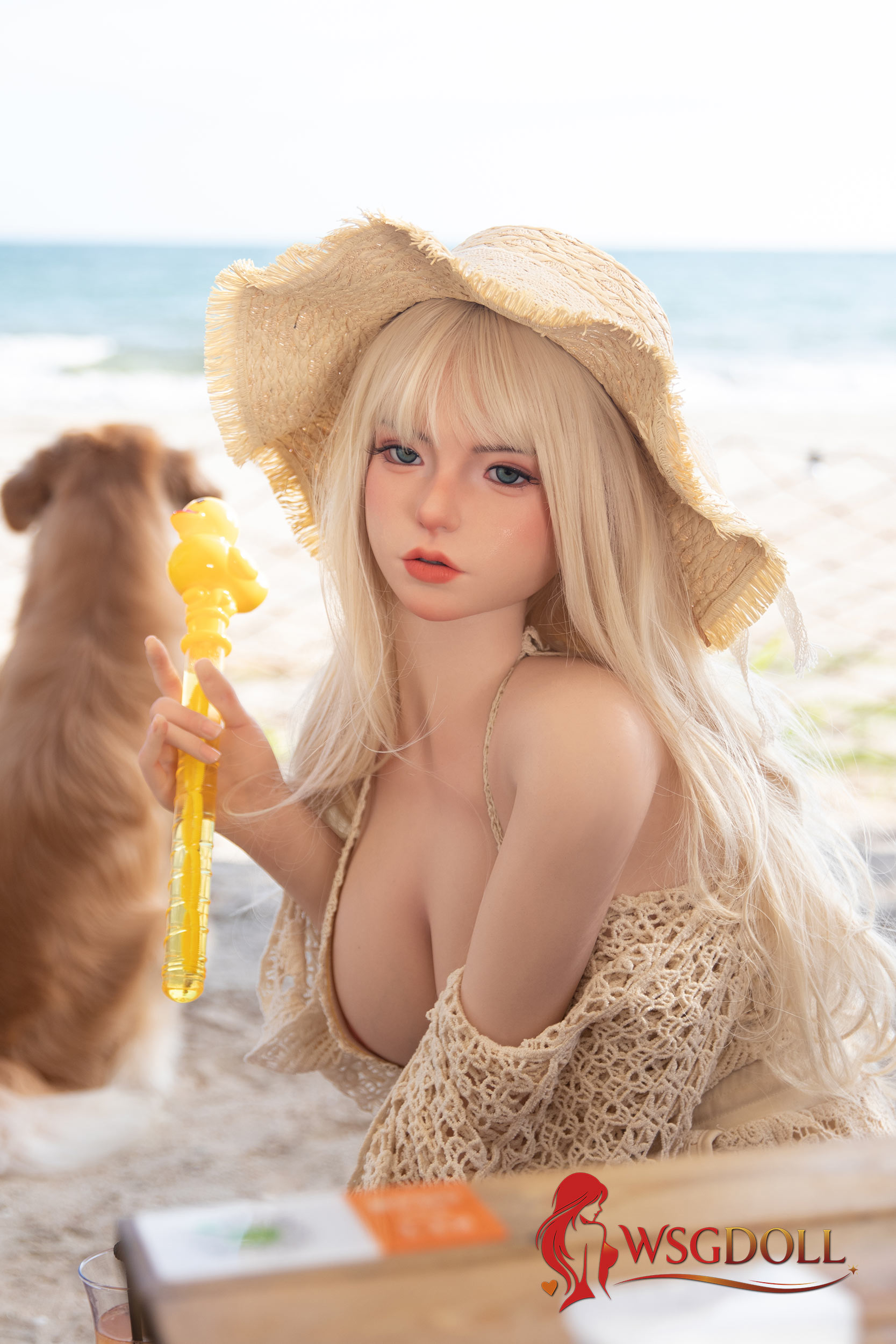 WSG | Liana -5ft 2/159cm E-Cup Asian-Style Blonde Silicone Sex Doll