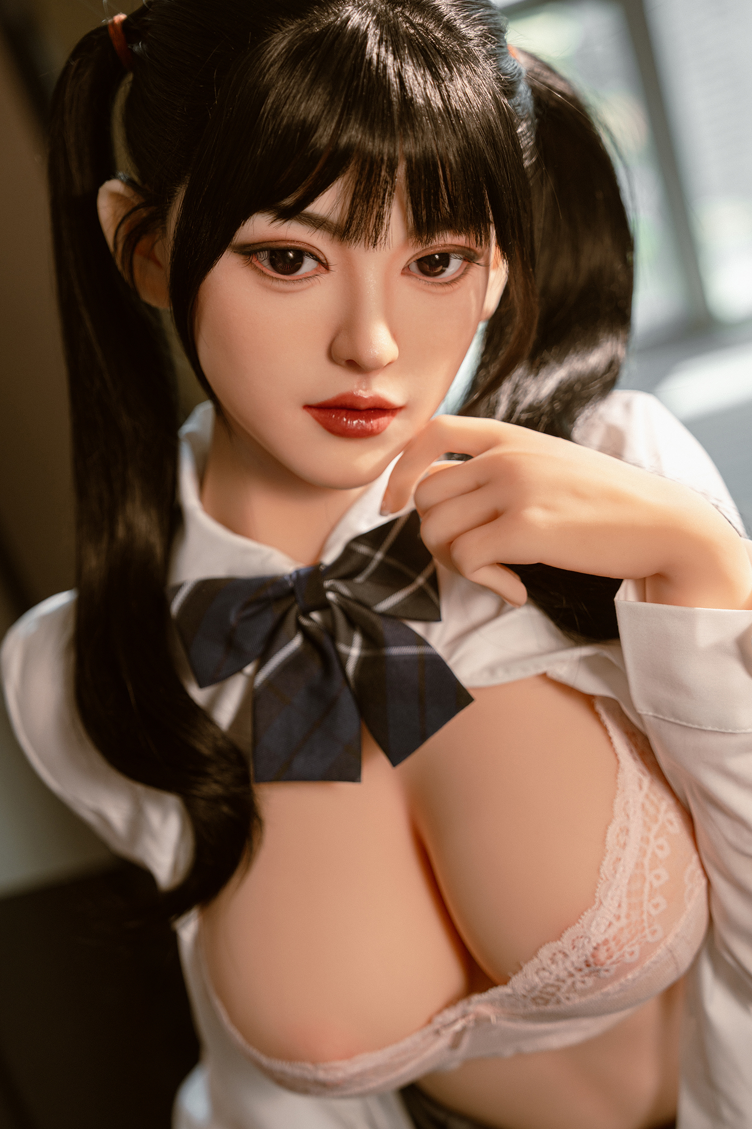 Bailey - 160cm/5ft3 C-cup Asian Silicone Head Sex Doll