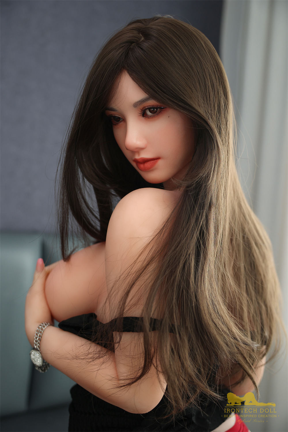 Irontech | Rita-161cm/5ft3 G-cup Silicone Head Sex Doll