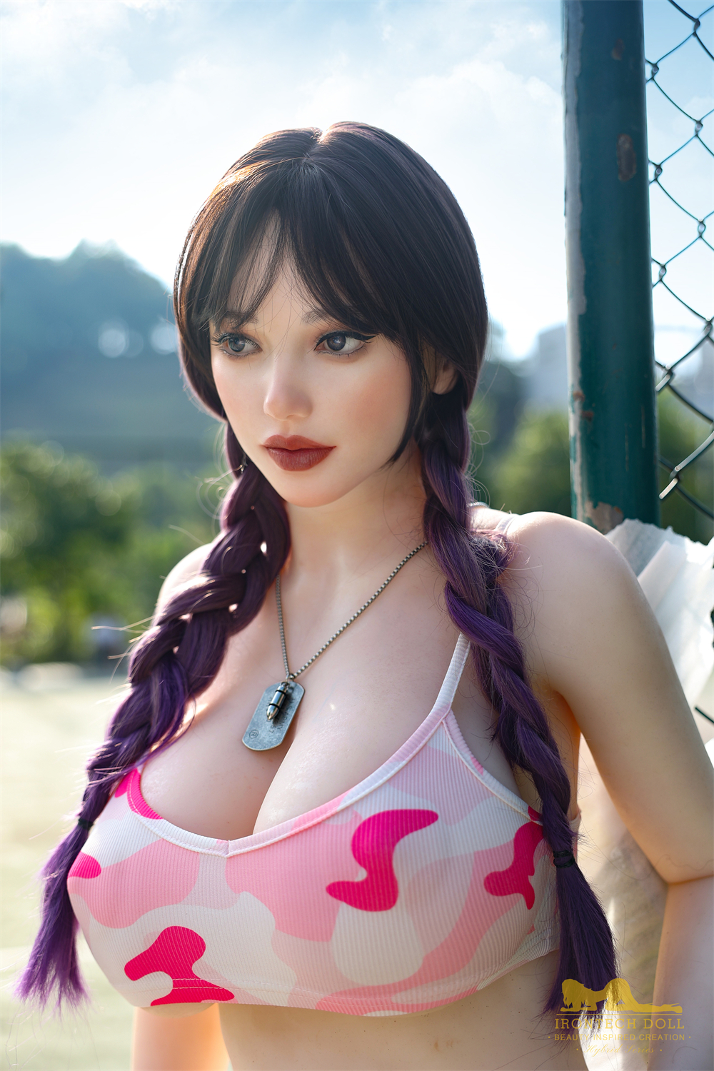 Irontech | Layla-163cm/5ft4 G-cup Silicone Head Sex Doll