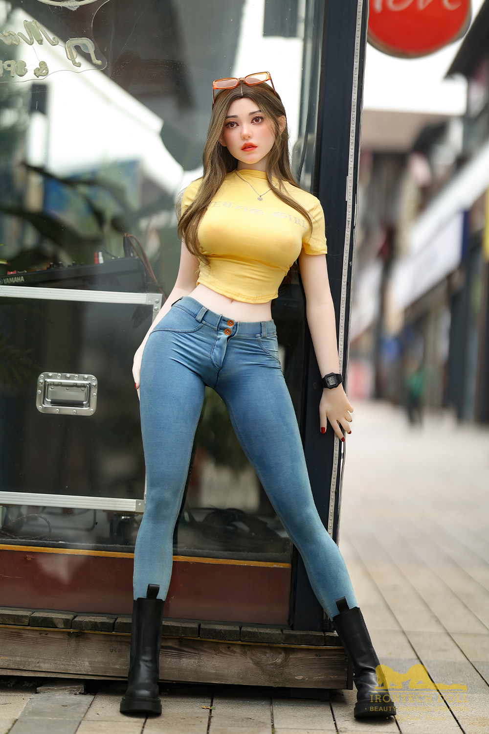 Irontech | Layla-159cm/5ft3 G-cup Silicone Head Sex Doll