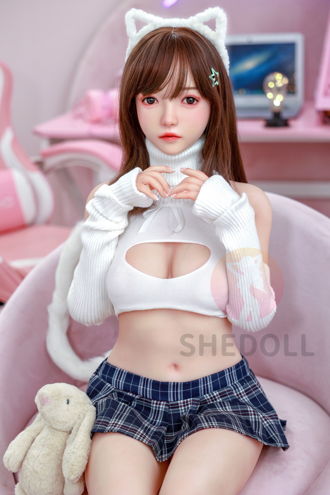 SHEDOLL | LoYi- 4ft10/148cm Optional ROS silicone head Sex Doll