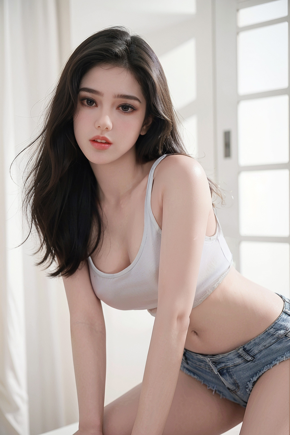 Irene-  4ft 10 (148cm) Asian Style Chubby Sex Doll 